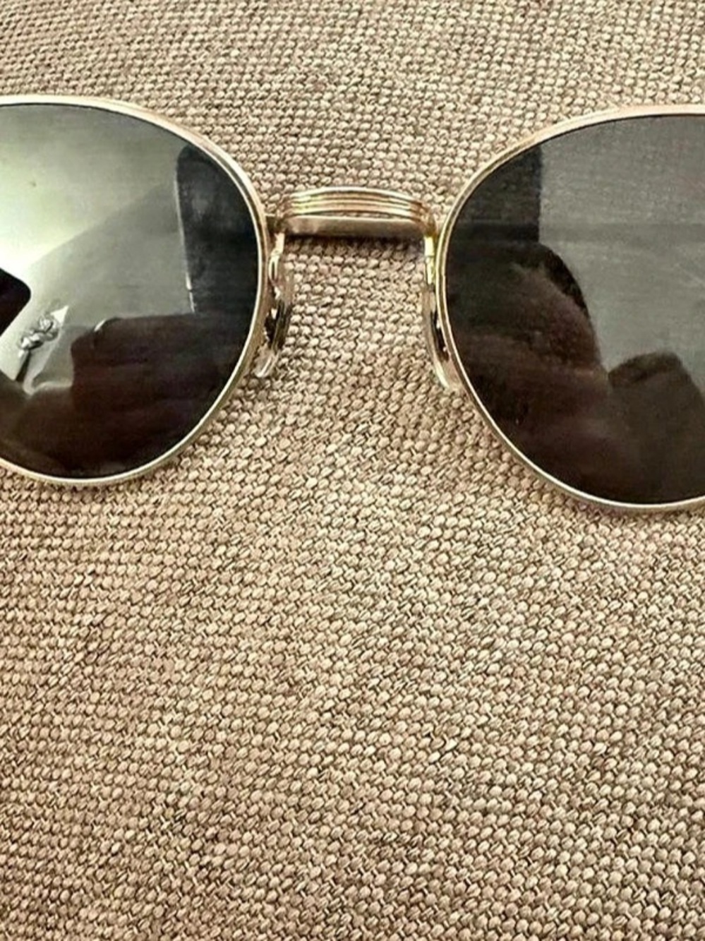 Limited edition:Oliver Peoples xThe Row Brownstone 2 OV5187S Gold Frame Sunglass